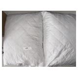 TWO Memory Foam Cluster Bed Pillows, Queen