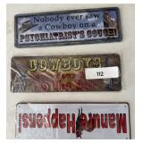 Cowboy Signs