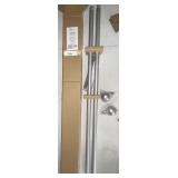 Ball Drapery Rod, Expands from 84' to 120'