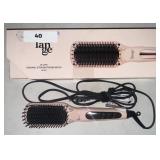 lange LE VITE Ceramic Straightening Brush, Blush