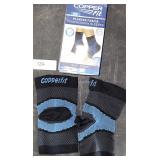 Copper Fit Plantar Fascia Compression Sleeves L/XL