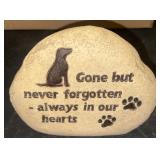 Dog Memory Stone