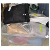 Tote of Assorted Curtains
