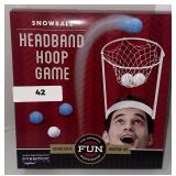 Snowball Headband Hoop Game
