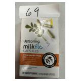 Milk flow capsules