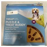 Dog treat puzzle