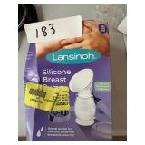 Silicone breast pump