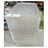 Totes with lids