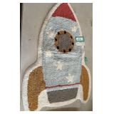Rocket area rug