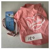 Dog collar and shirt