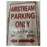 Metal sign
