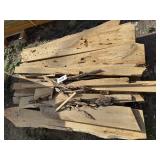 1- pallet of approx. 14 pcs of mixed sized sawmill