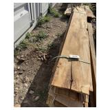 1- bundle of 22, 1' rough sawn saw mill lumber.