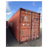 Used 40' Hi Cube shipping container.