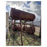 Approximatley 150 gallon over head fuel tank with