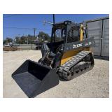 2019 John Deere 325G skid steer. 4307 hours,