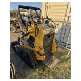 SD Lanch SDLL60 gas powered stand on skid steer.