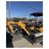 SDLE20 diesel mini excavator.