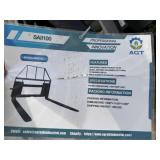 AGT SAII100 skid steer pallet forks.