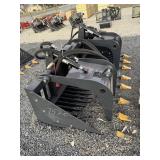 Land Honor MODEL RGB-11-72W skid steer rock
