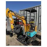CFG Industrial MX15R mini excavator, fixed thumb.