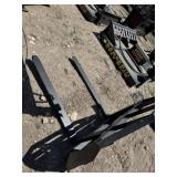 AGT SAII100 skid steer pallet forks.