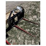 Land Honor BS- 12-2500G skid steer bale spike.