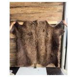 Bison hide