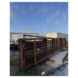 Heavy duty free standing coral panels. 12 panels