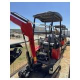 CF Industry YNT18 gas powered mini excavator.