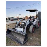 Bobcat CT445B, 4x4 hydrostatic, front loader,