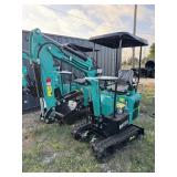 CF Industry MH13RX gas powered mini excavator.