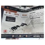 Wolverine MAD-12-12D MINI skid steer auger set.