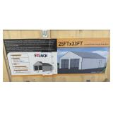 SDLanch Model GS2533 25' x 33' Double Garage Metal