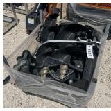 10 piece Mini Excavator Attachments (new)
