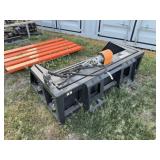 Wolverine SB-12-72W skid steer screening. bucket.