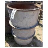 Vintage 55 gallon drum