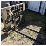 Bobcat Skid Steer Pallet Fork