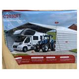 SDLanch Model C2030F 20'x30' All Steel Carport