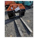 Wolverine Model FK-11-48 Skid Steer Pallet Fork