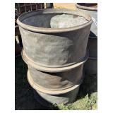 10Vintage 55 gallon drum