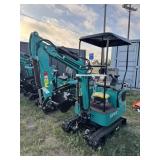 CF Industry KV16R gas powered mini excavator.