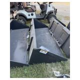 Wolverine TDB-11-78W skid steer bucket. (new)