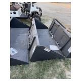 Wolverine TDB-11-72W skid steer bucket. (new)