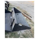 Wolverine TDB-11-66W skid steer bucket. (new)