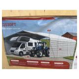SDLanch Model C2030FT 20'x30' All Steel Carport