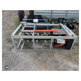 Wolverine TCR-12-48H skid steer trencher. (new)