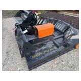 72' Wolverine skid steer shredder.