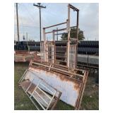 D-S Livestock equipment sheep chute system.