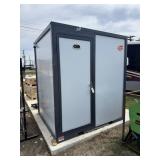 SD Lanch mobile toilet unit. sink shower and